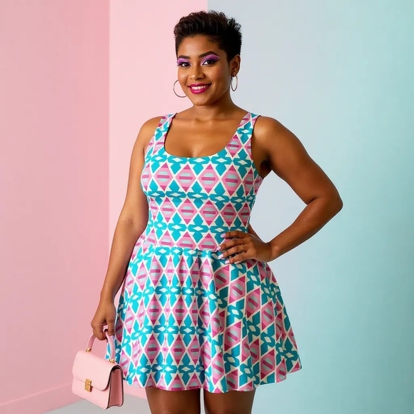Transgender Trans Pride Summer Dress - Picture 1 of 13